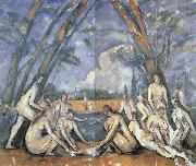 Paul Cezanne Large Bathers oil painting artist